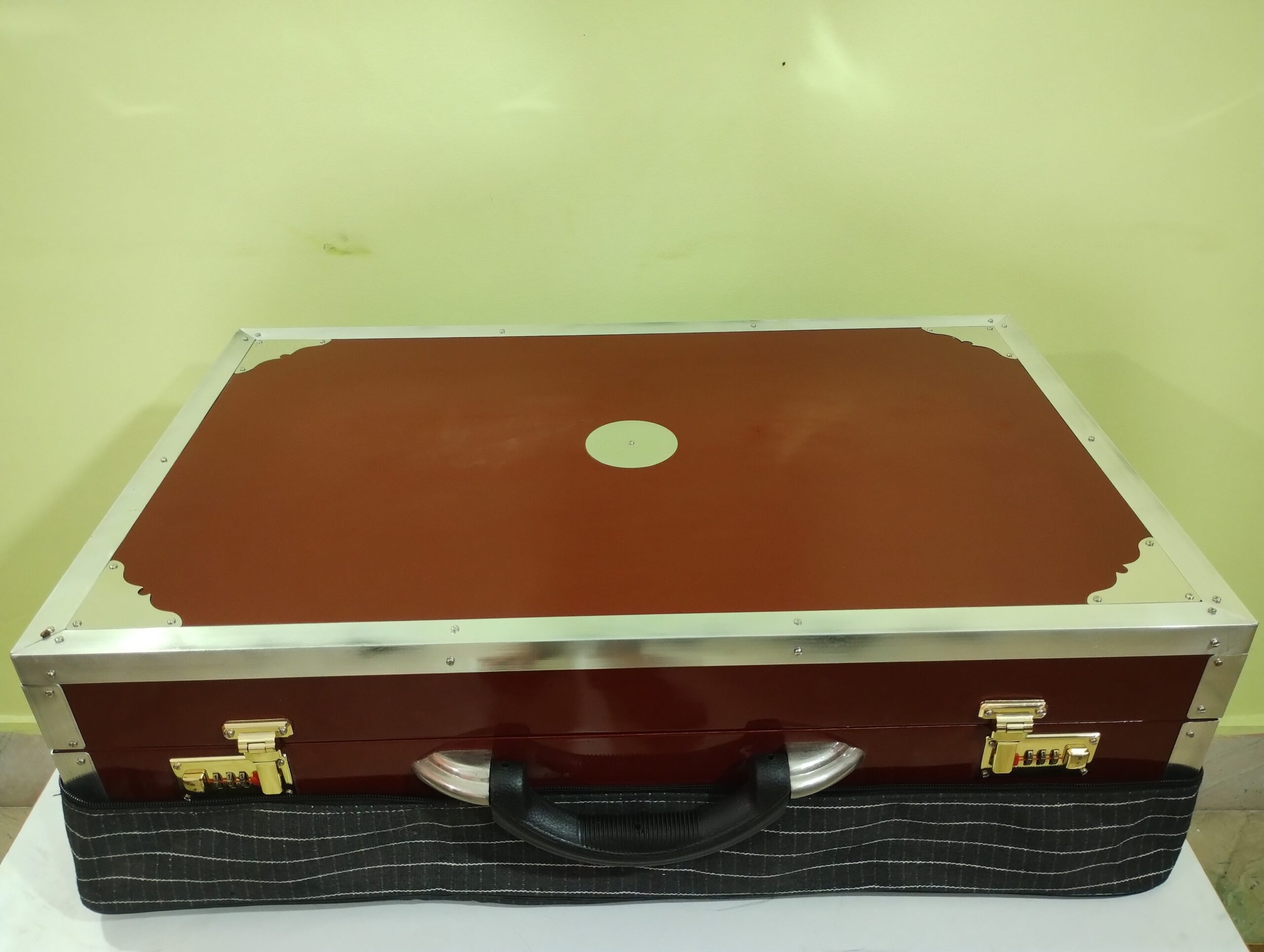 1 3 Line 9-Scale Changer Harmonium | Bass, Male & Female Reeds | 1 No. Palitana Reed Quality - Image 2