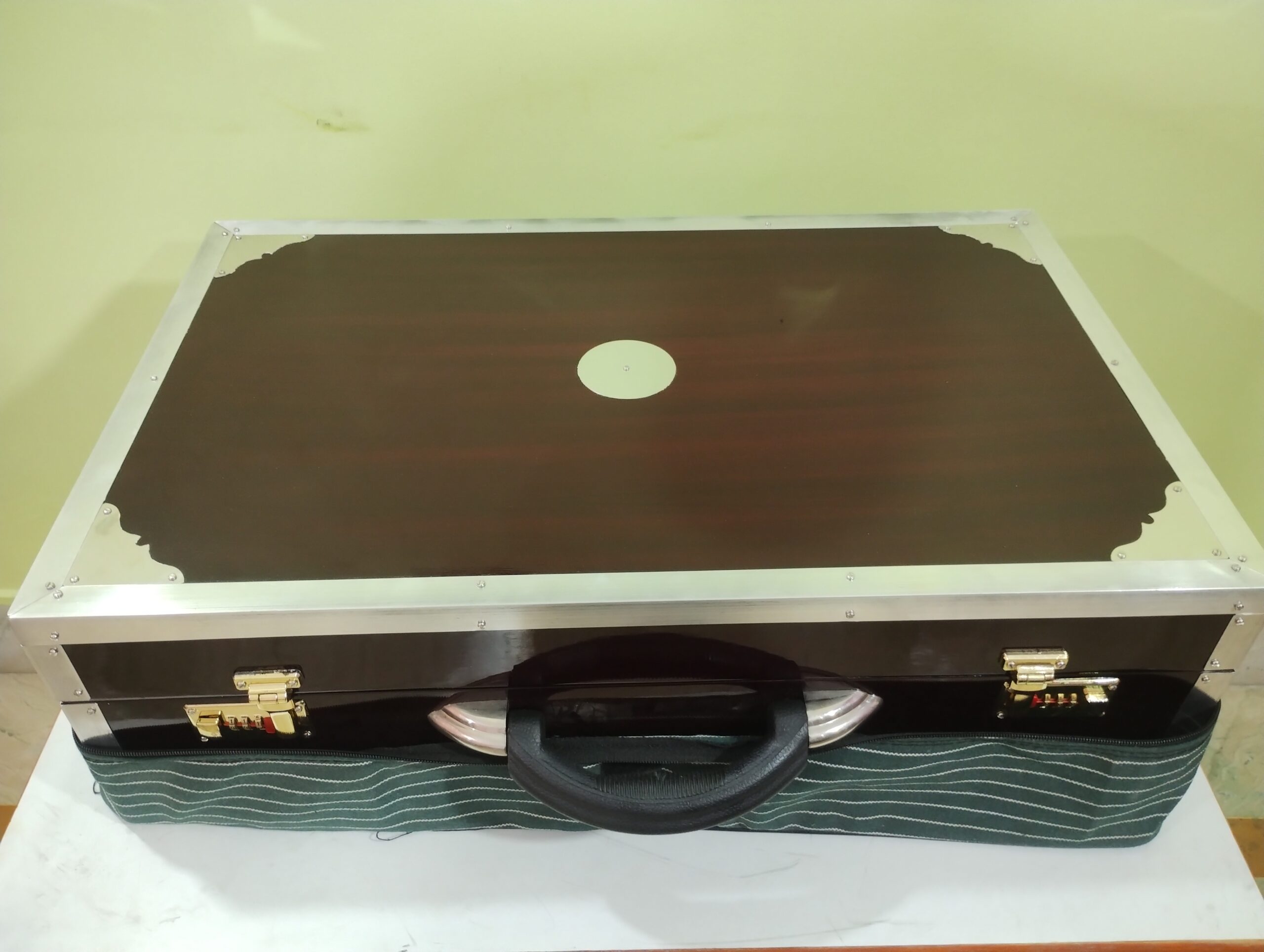 1 3 Line 9-Scale Changer Harmonium | Bass, Male & Female Reeds | No.1 Palitana Reed Quality - Image 2