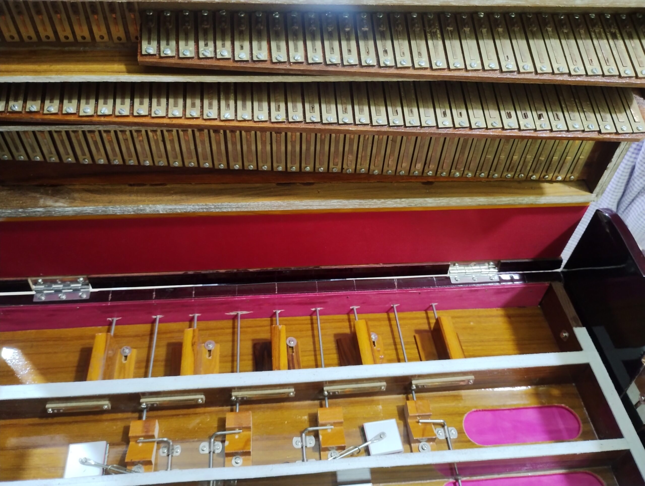 12 3 Line 9-Scale Changer Harmonium | Bass, Male & Female Reeds | No.1 Palitana Reed Quality - Image 13